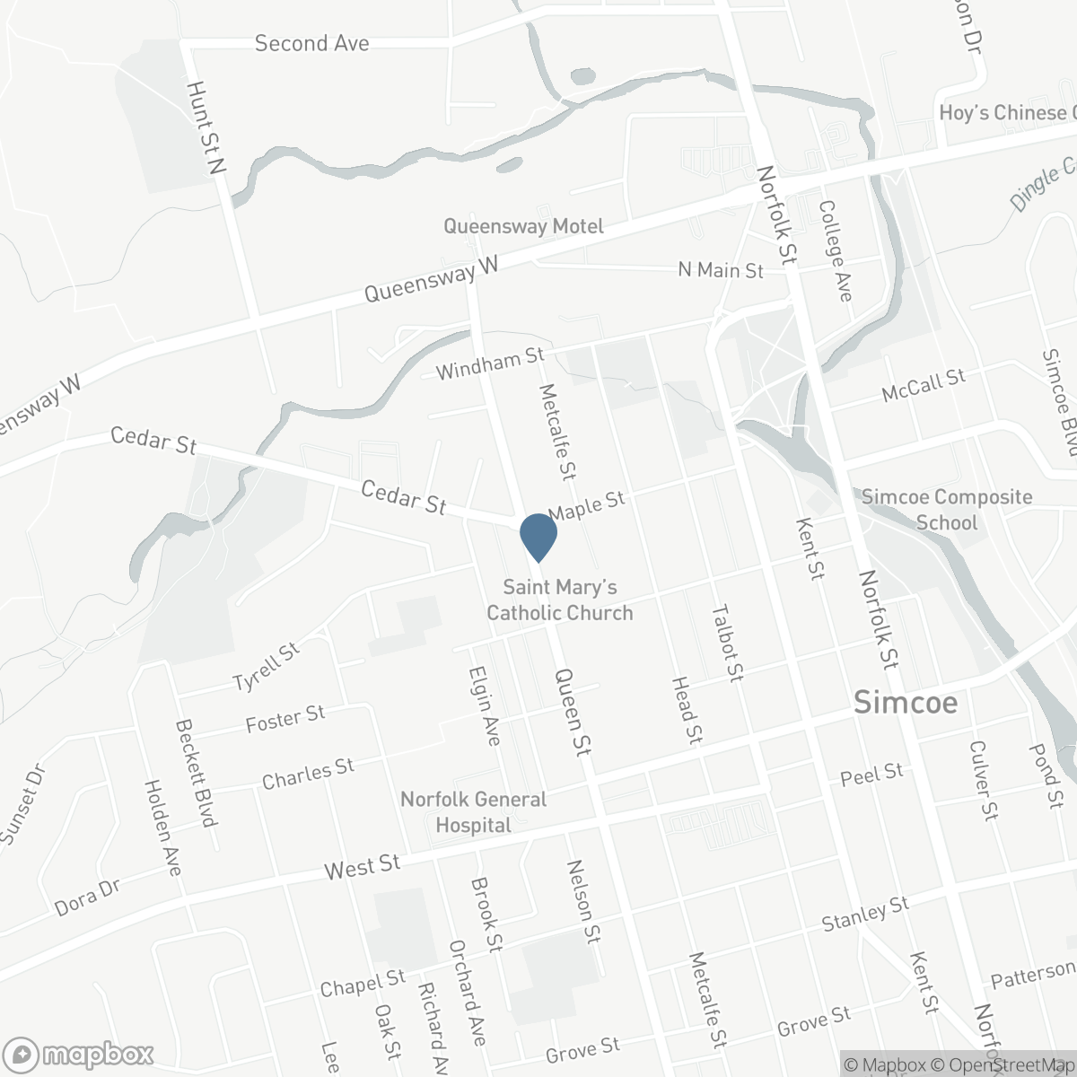 191 QUEEN Street N, Simcoe, Ontario N3Y 3Y7